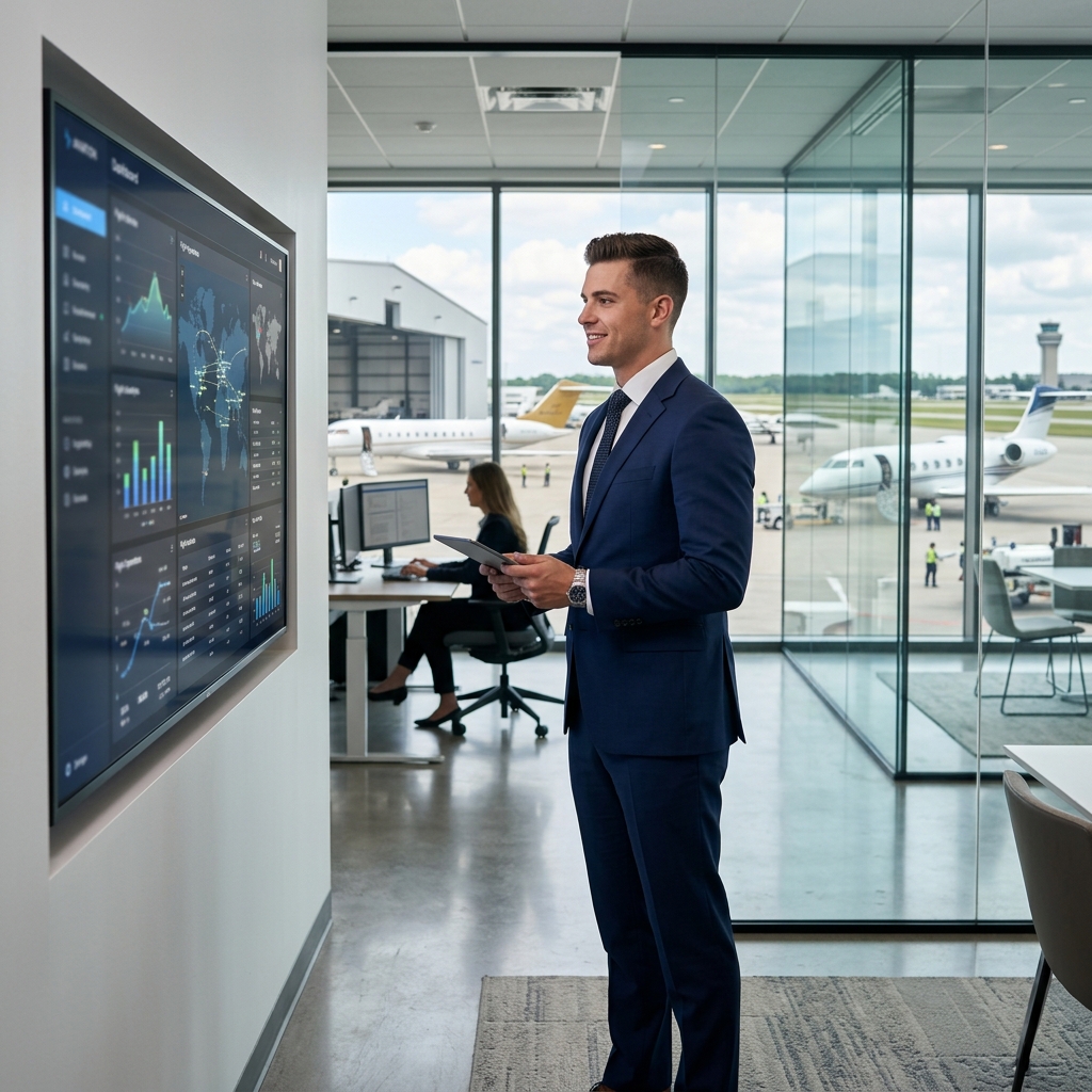MBA Aviation Management – professional in corporate aviation office